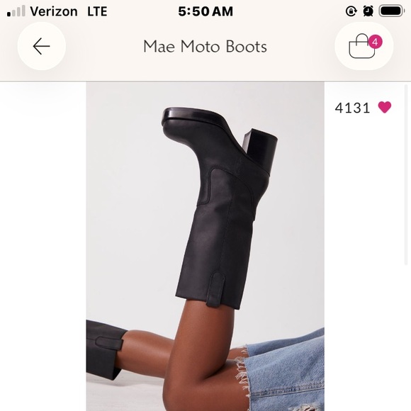 Jeffrey Campbell Moto Boots - Picture 8 of 10